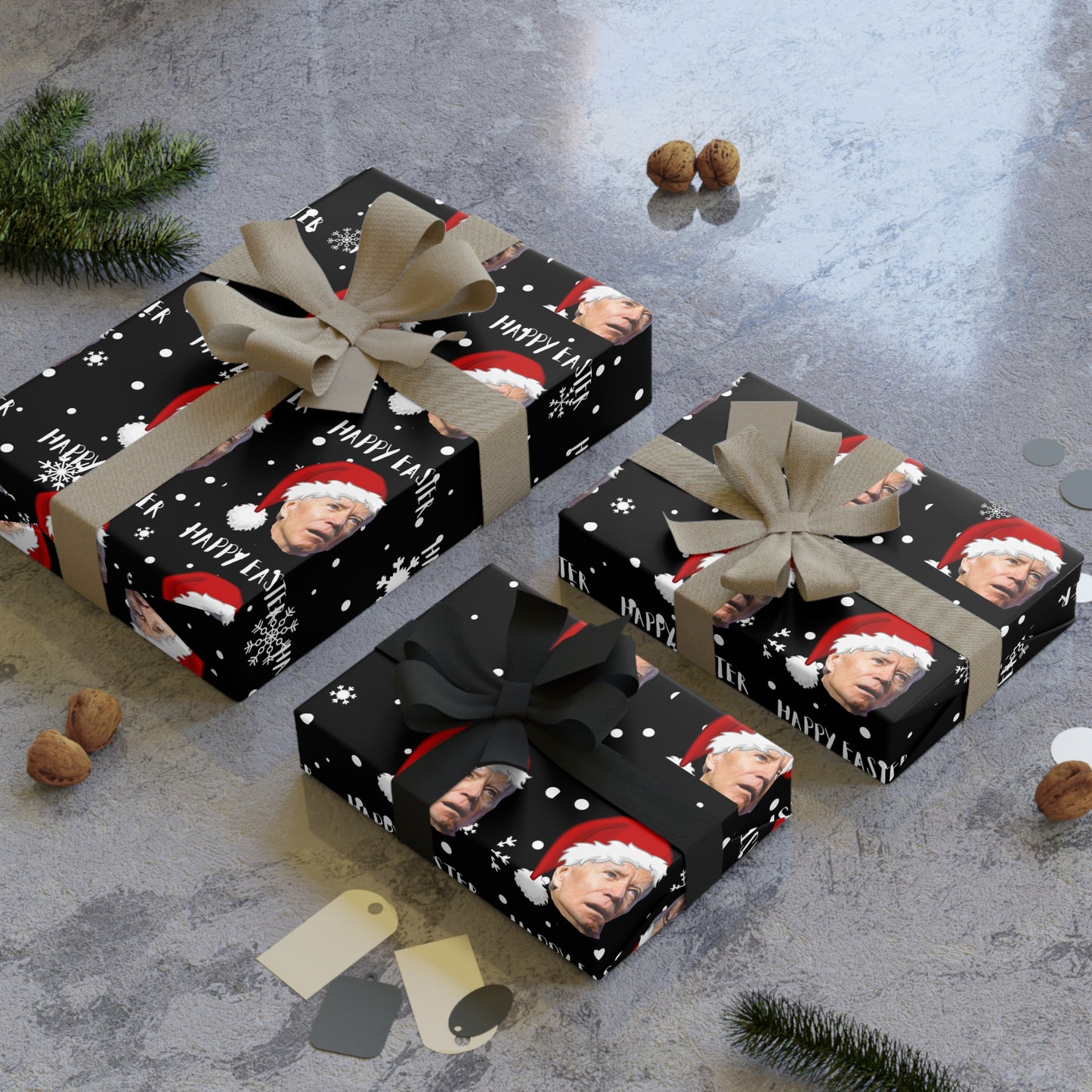 Joe Biden Gift Wrapping Paper Rolls, 1pc