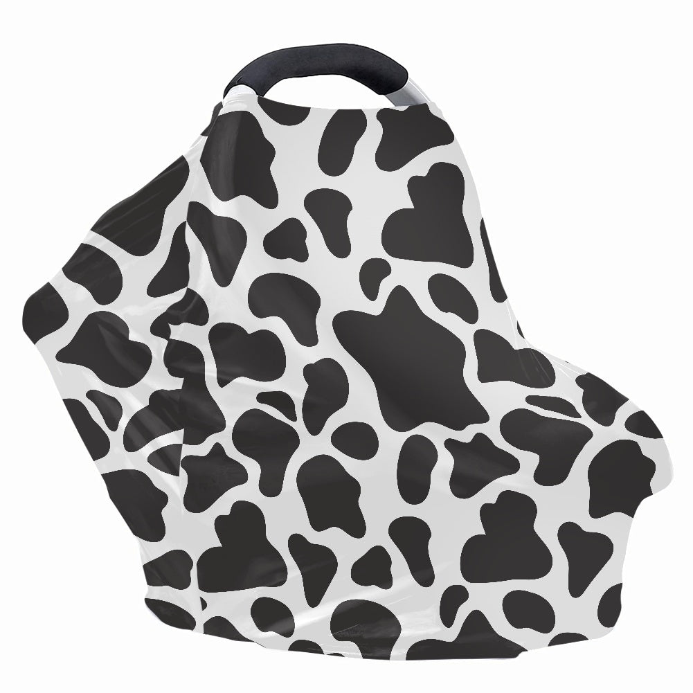 Cow Print Baby basket cover