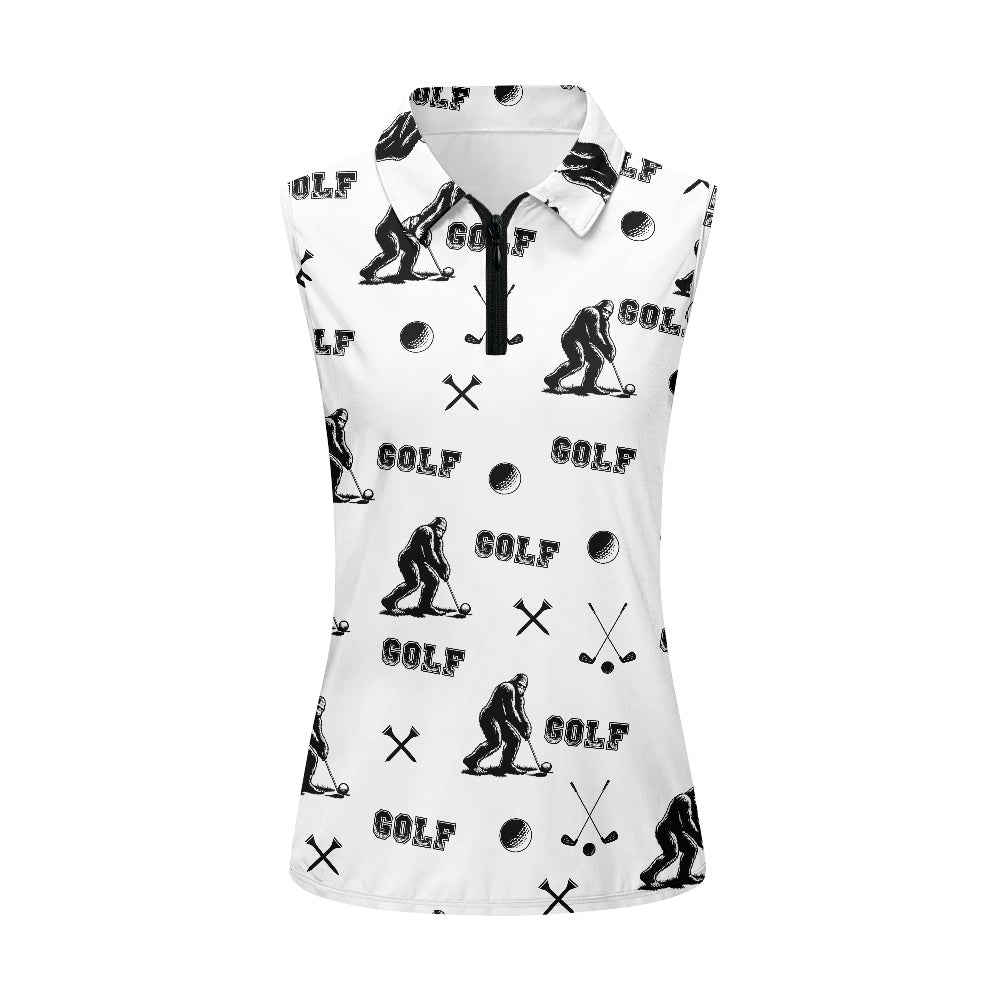 Women's Bigfoot Golf Sleeveless Shirt