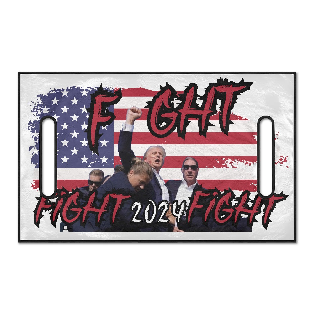 Donald Trump Fight Fight Fight Golf Cart Cushion Cover