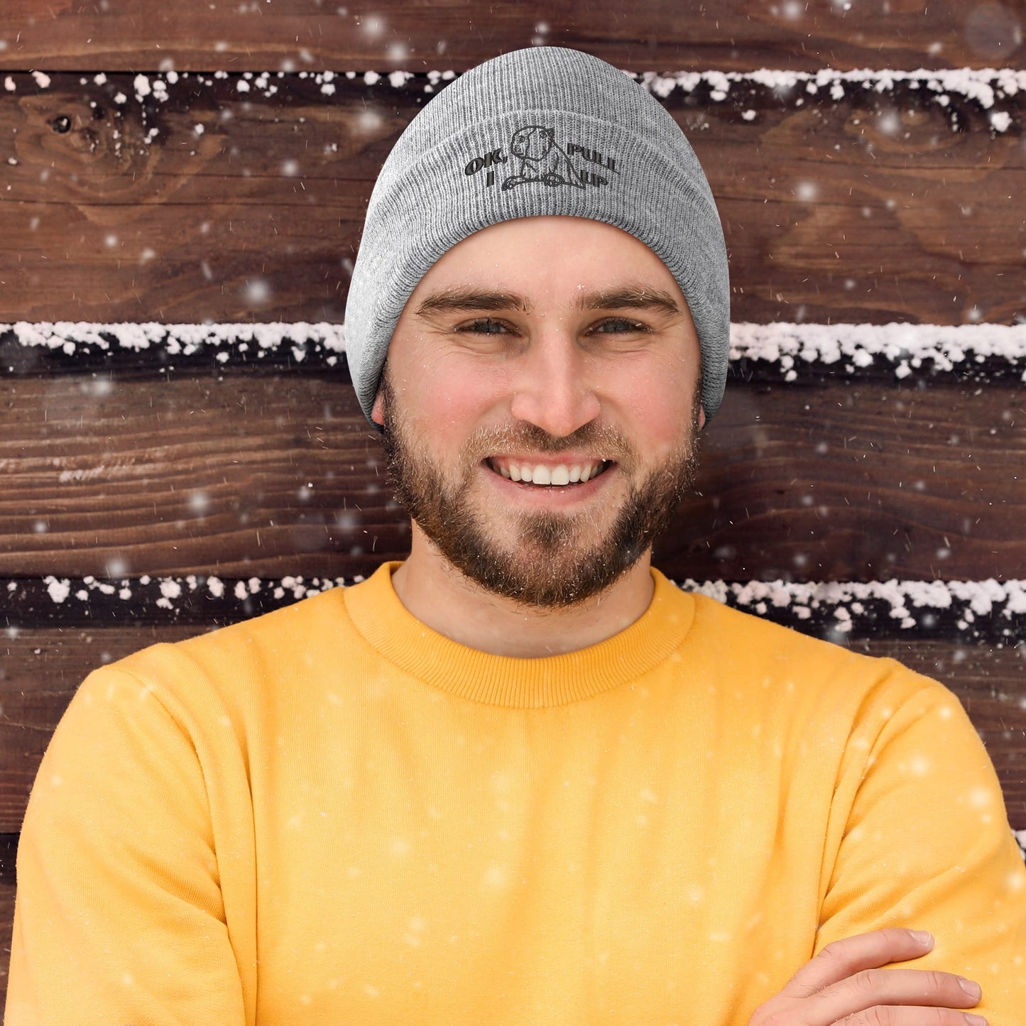 Capybara Embroidered Knitted Hats