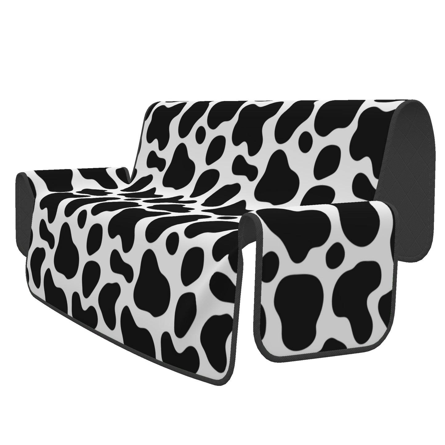 Cow Print Pet Seat Cover 70 Inch Sofa Protector Cover