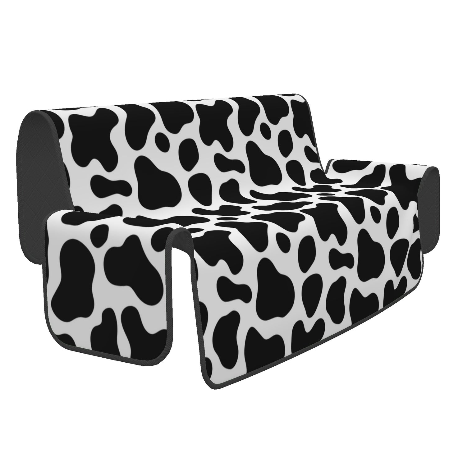 Cow Print Pet Seat Cover 70 Inch Sofa Protector Cover