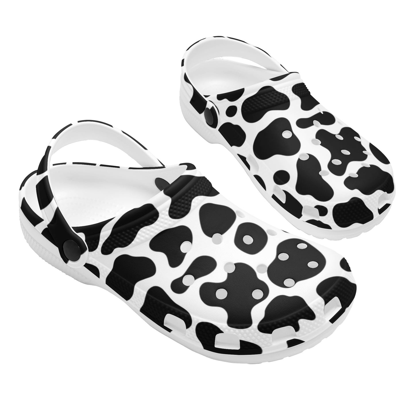 Cow Print Clogs Mens All Over Printing Classic Clogs