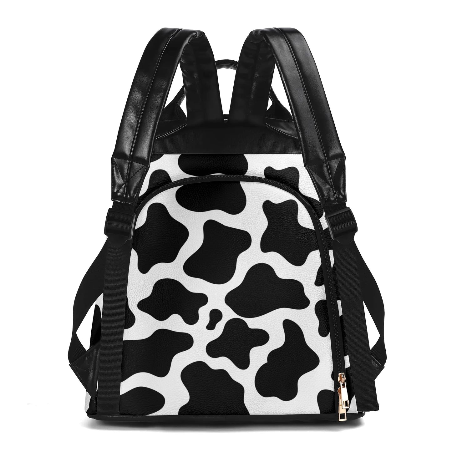 Cow Print Bag Cow Pattern Travel Bag New Travel PU Daypack Anti-theft Backpack