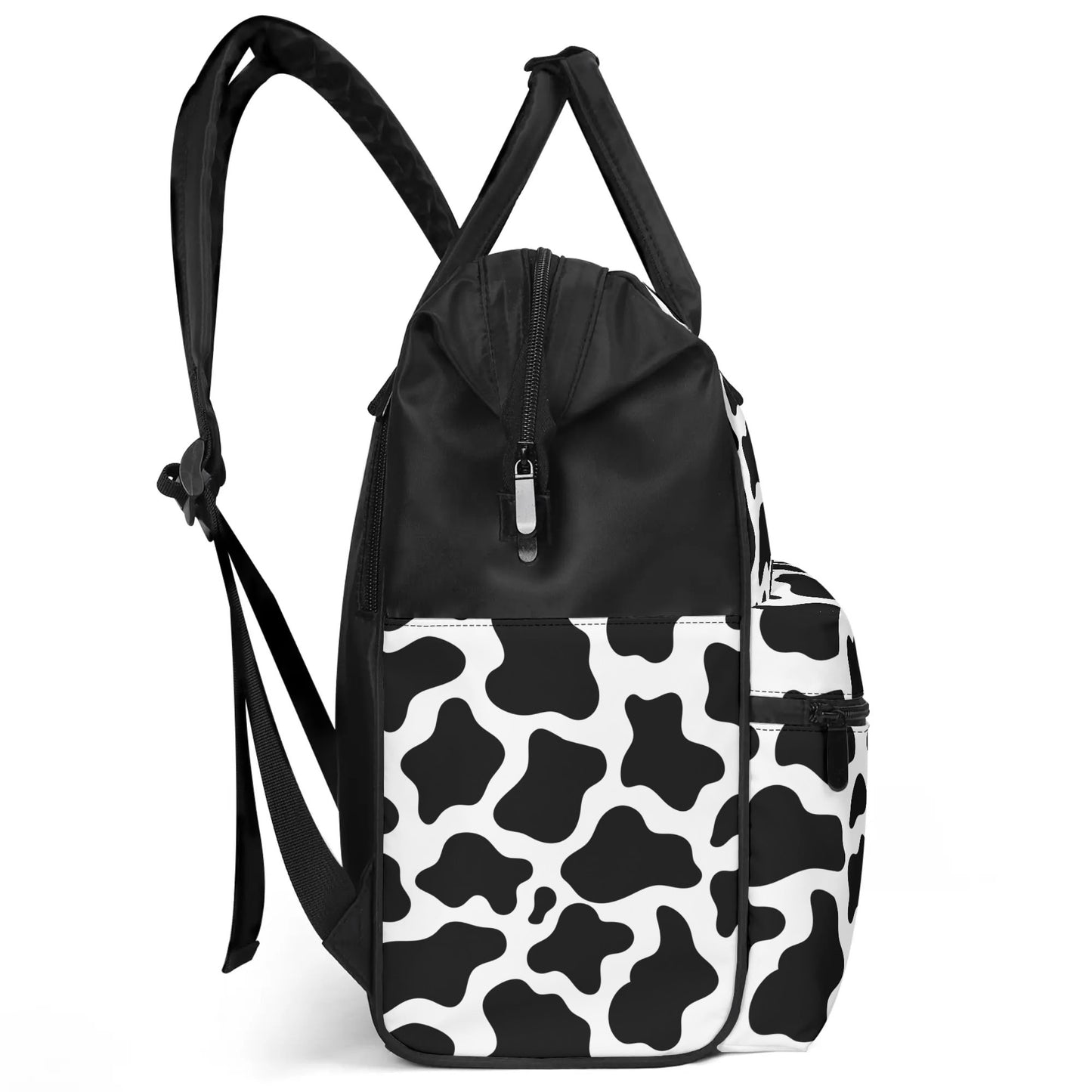 Cow Print Diaper Bag Cow Pattern Gift Cow Lover Large Capacity Diaper Bag Mummy Backpack Nursing Bag