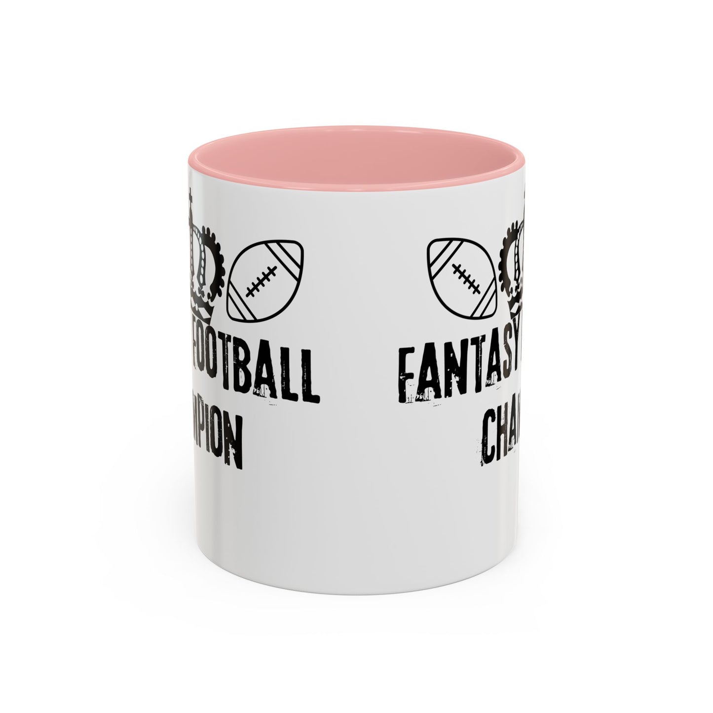 Fantasy Football Champion Trophy Mug Accent Coffee Mug, 11oz