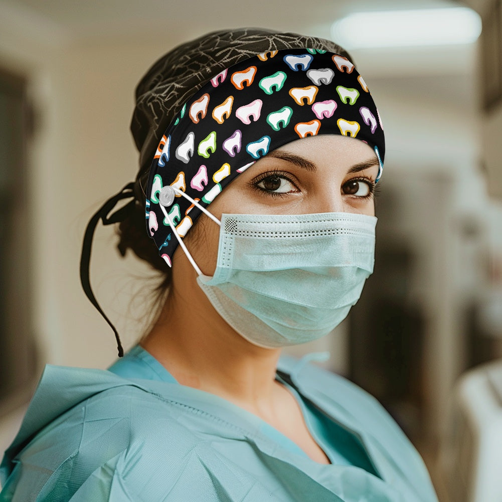 Dental Nurse button headband