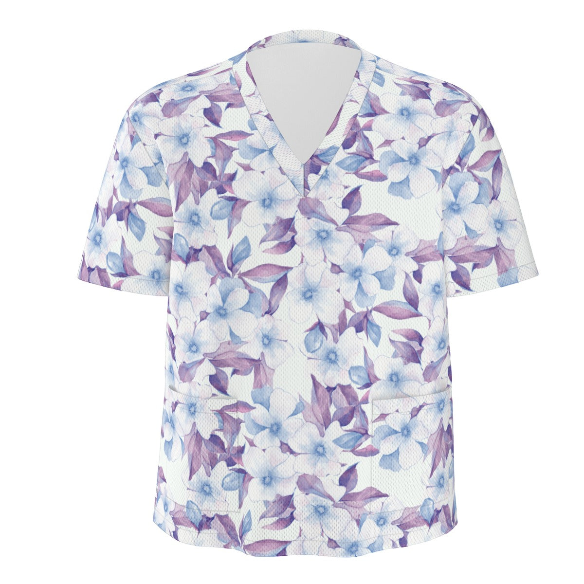 Nurse Flower Scrubs Nursing Scrubs Healthcare Scrub Set