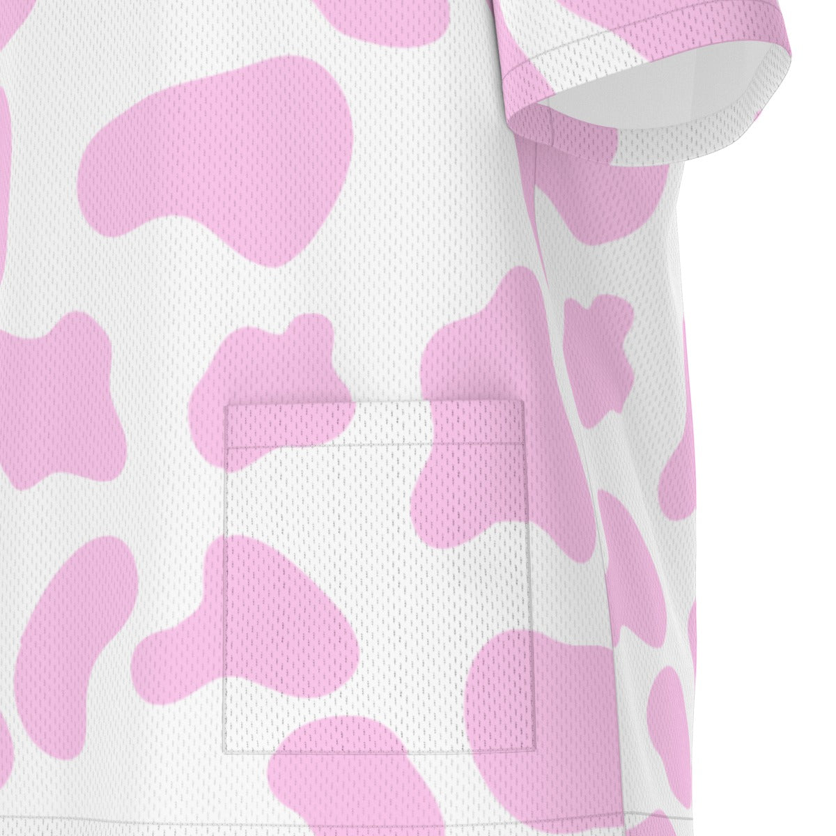 Pink Cow Print Scrubs Cow Pattern Scrub Set Hospital Scrubs Nursing Scrubs Unisex Scrub Set|Birdseye