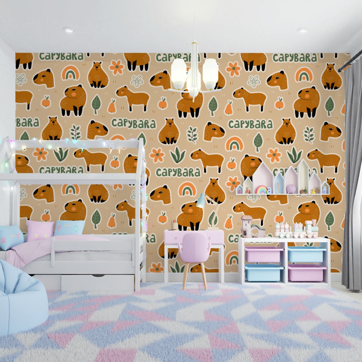 Capybara Wall Stickers Capybara Wall Paper Sticker