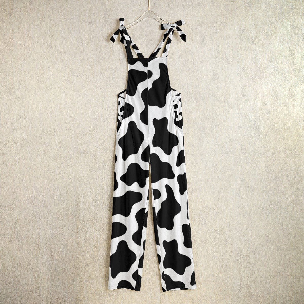 Cow Print Jumpsuit Cow Pattern All-Over Print Women's Jumpsuit