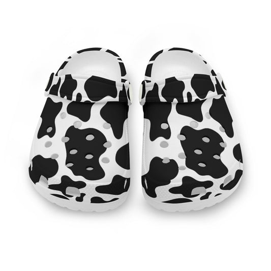 Cow Print Clogs Children's Hole Shoes Cow Pattern Flip Flops Cow Print Shoes