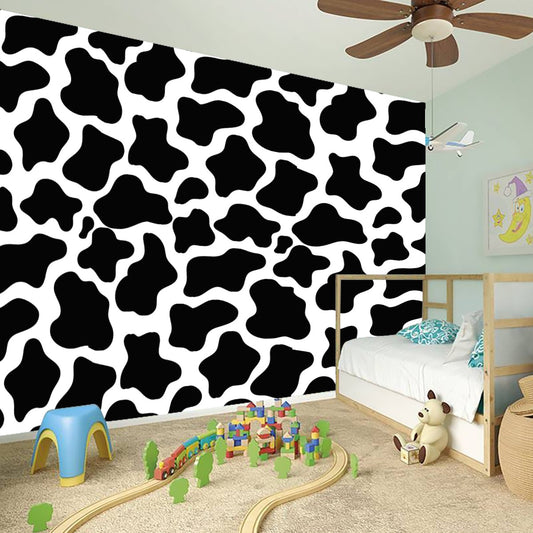 Cow Print Wall Stickers Cow Pattern Wall Paper Sticker