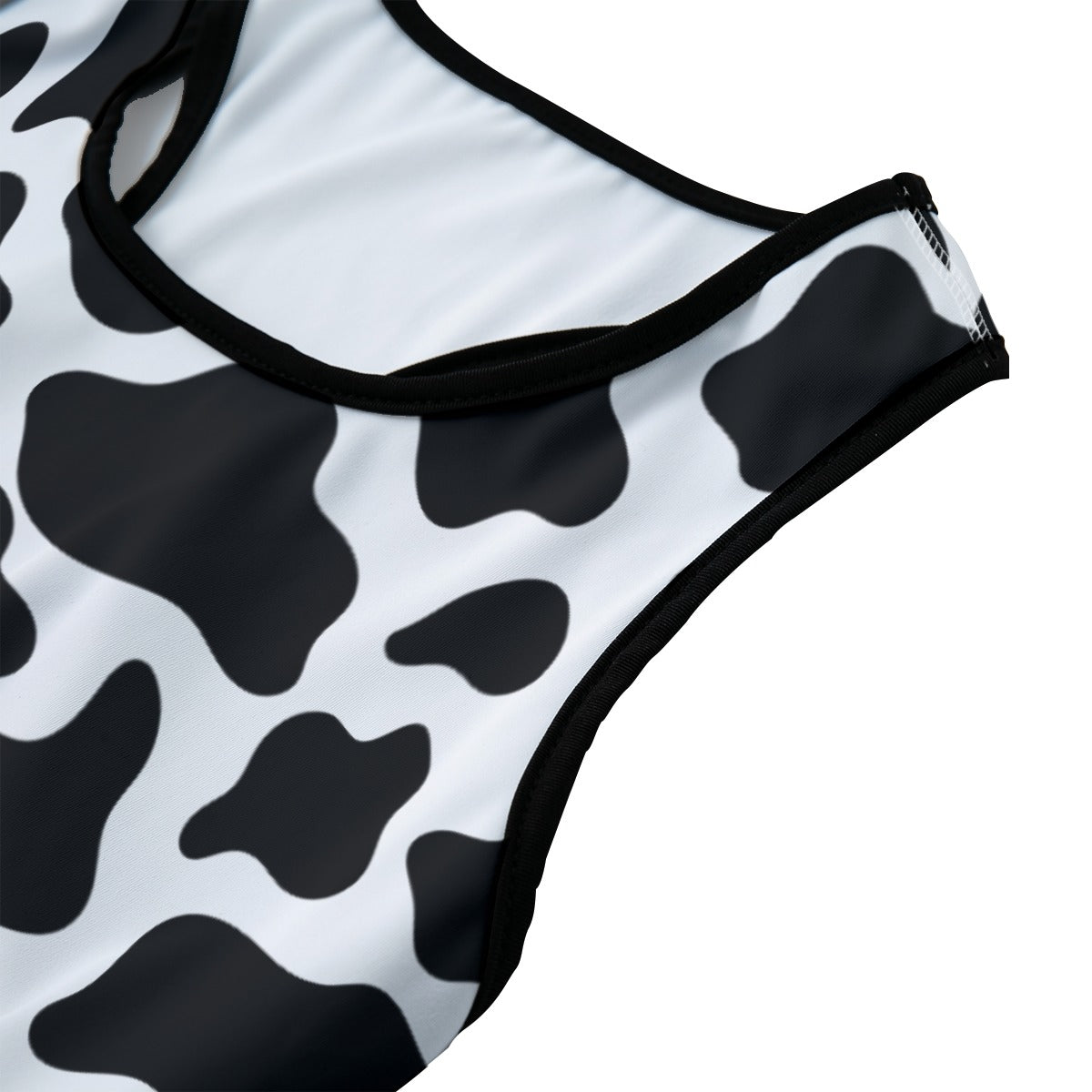 Cow Print Women's Sports Bra|210GSM Cow Pattern Bra Cow Print Bra