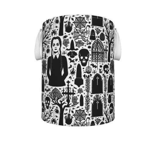 Gothic Basket Wednesday All-Over Print Foldable Laundry Basket