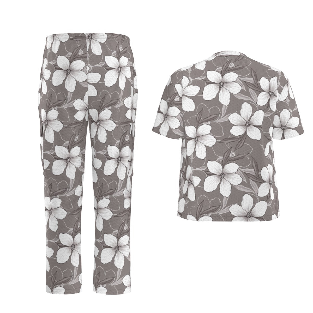 All-Over Print Unisex Scrub Set|Birdseye