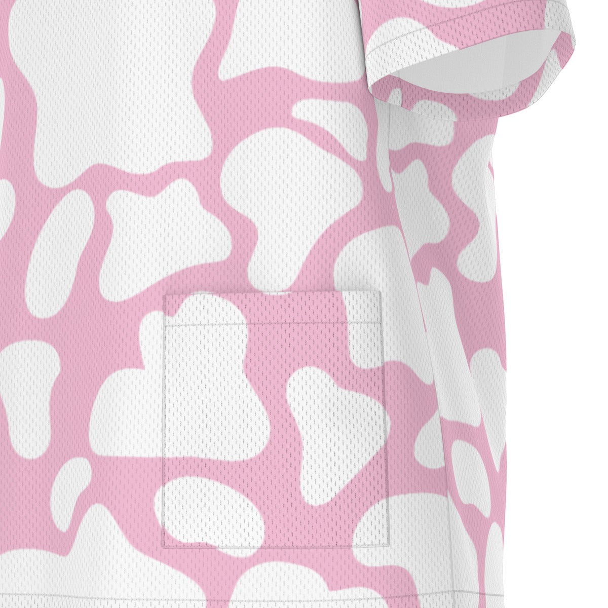 Pink Cow Print Scrubs Nursing Cow Spot Scrub Set Hospital Scrubs Strawberry Cow Print Scrubs