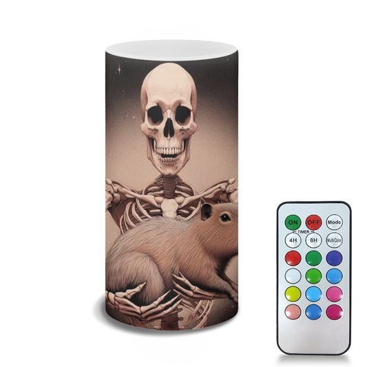 Single 6 inch remote control candle