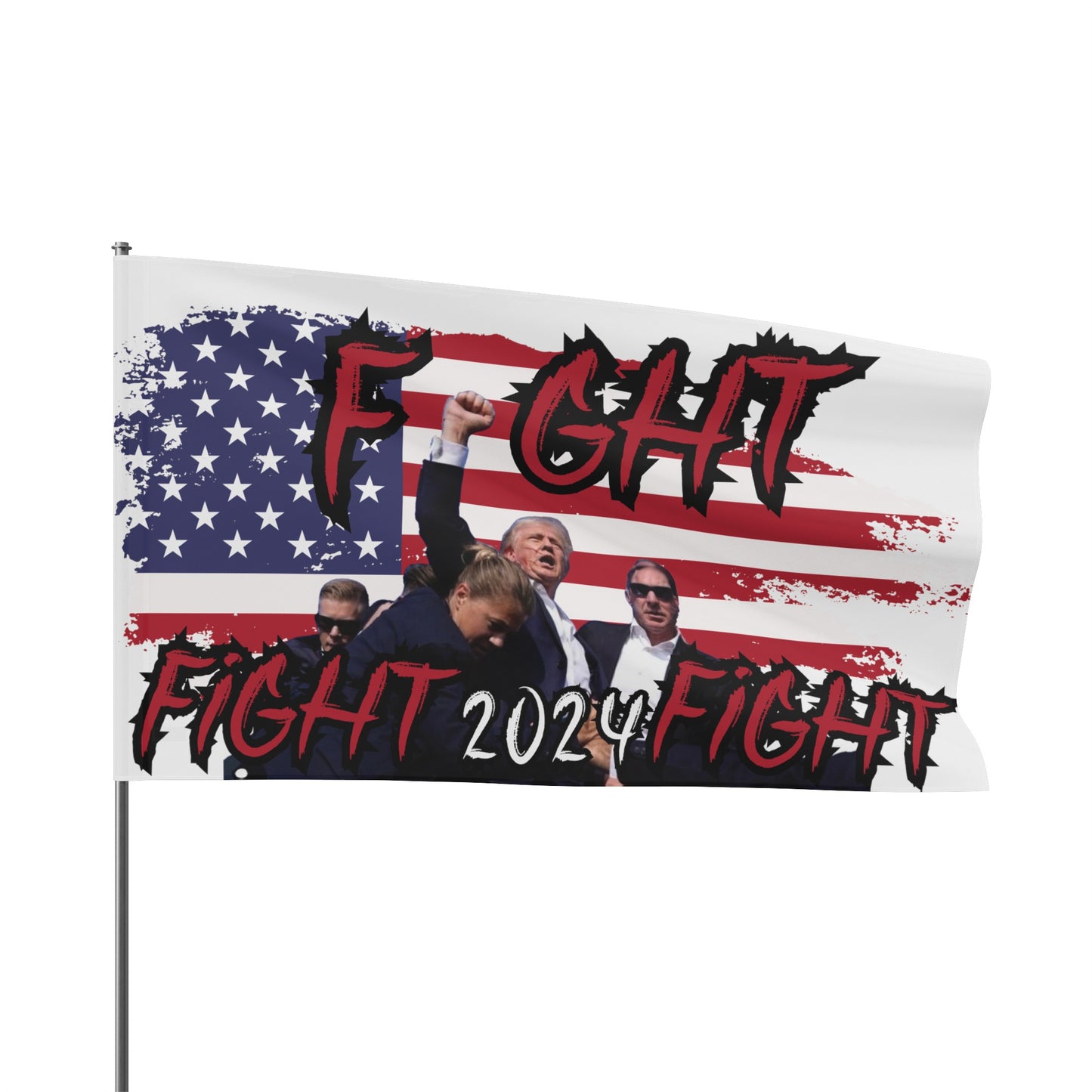 Donald Trump American Flag You Missed Flag