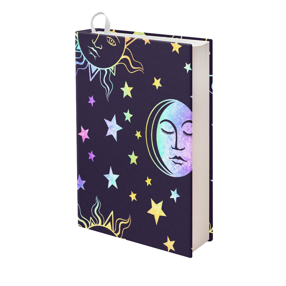 Moon and Stars Book Cover 9-11Inch Book Cover