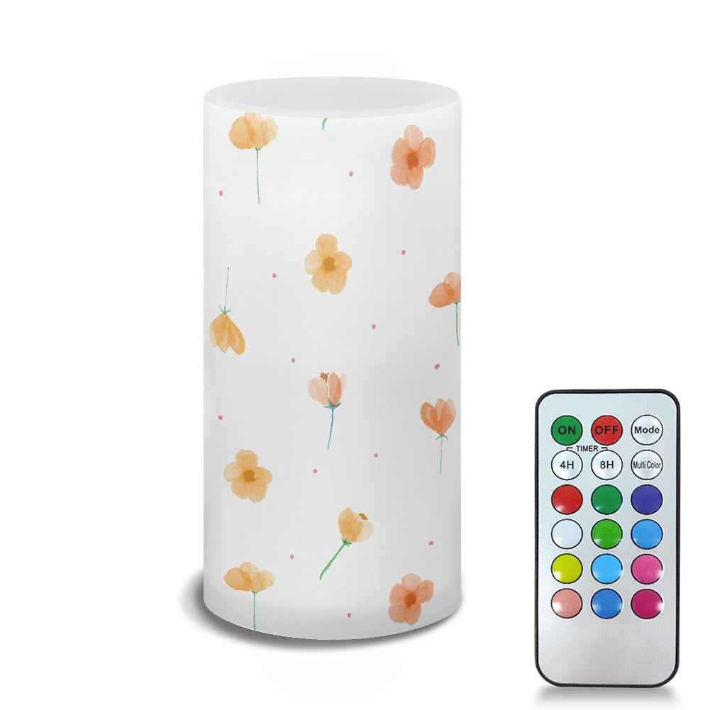 Single 6 inch remote control candle