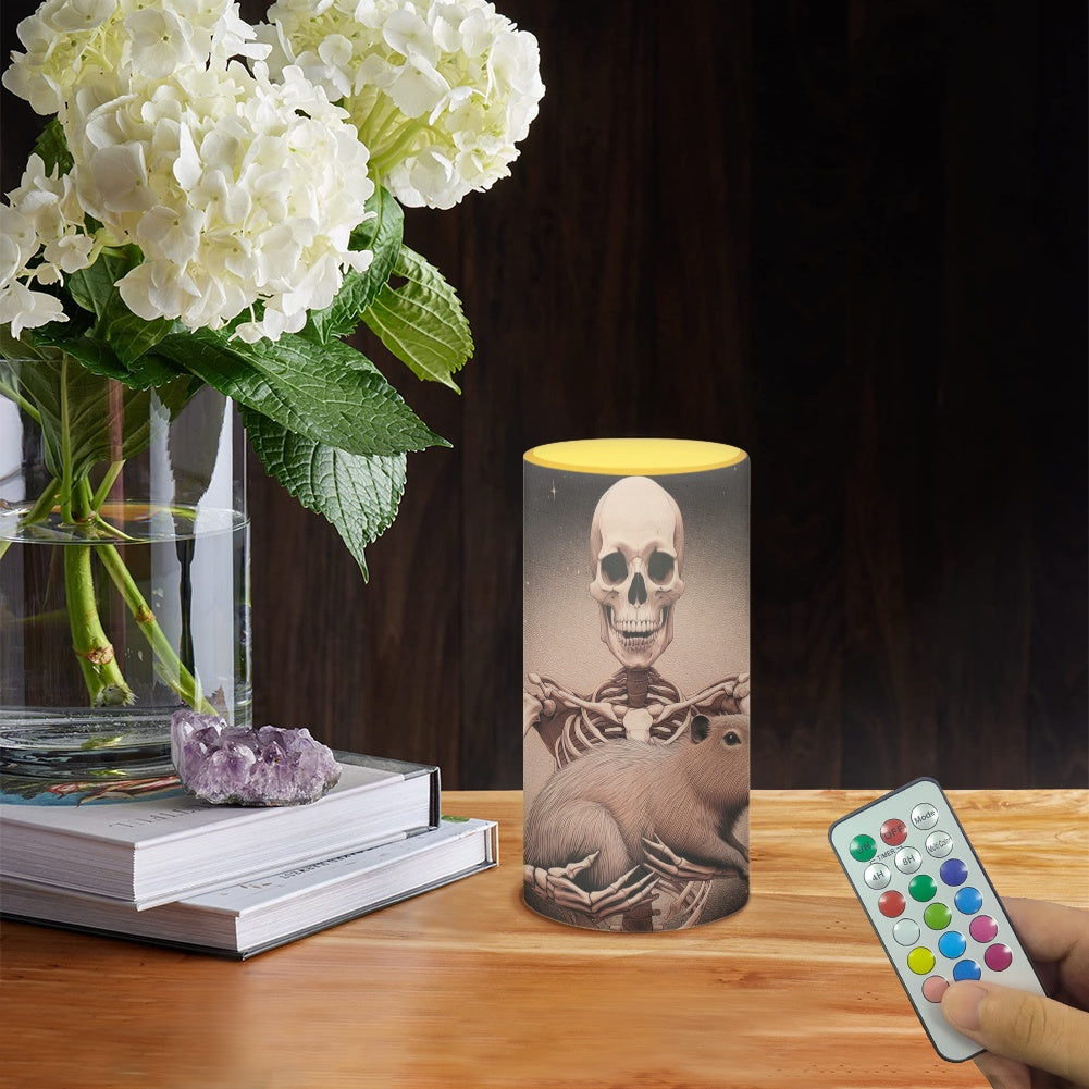 Single 6 inch remote control candle