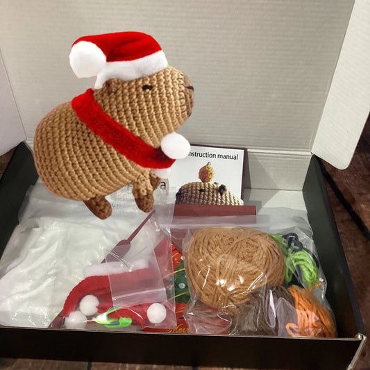 Capybara Crochet Kit Capybara Christmas Gift Capybara Lover Gift